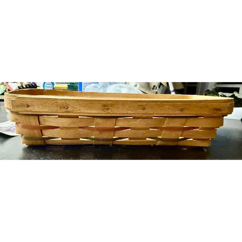 Longaberger handwoven cracker